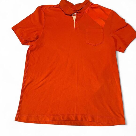 Nike Men's Orange and Red Polo-shirts - Picture 1 of 5